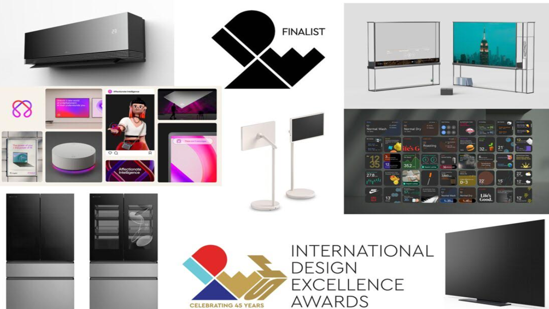 LG Electronics remporte 100 prix de design en 2025 - L'ORLOFF
